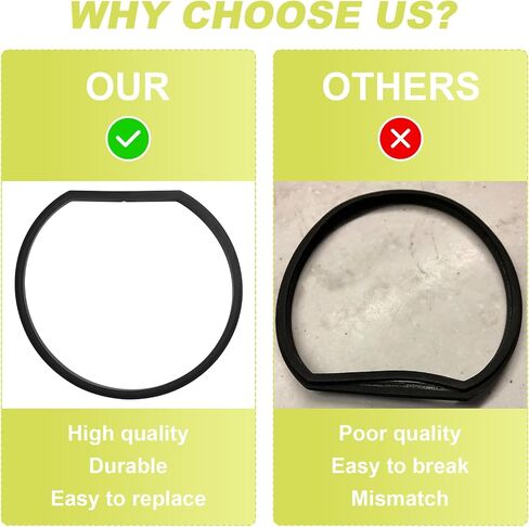 Vacuum Dust Bin Gasket for Ryobi 18V Stick Vacuum, 2-Pack, Compatible with L3D005, PCL720, PBLSV716, PBLSV717 in Kuwait