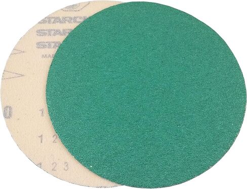 Starcke 5'' Hook and Loop Grip Sanding Discs (25 Pack, 120 Grit) in Kuwait