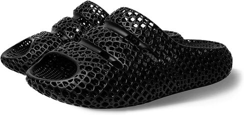 3D Printed Recovery Slides for Men Women, Thick Platform Cushioning Slippers Sandals for Post-Workout, Walking, Gym, Beach & Home, Arch Support Waterproof Quick-Dry in Kuwait