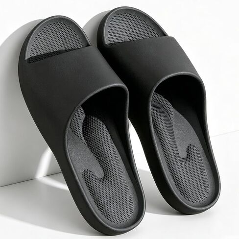 Arch Support Slippers for Women and Men Non Slip Soft Soled Massage Slippers Quick Drying Bathroom & Beach Shoes in Kuwait
