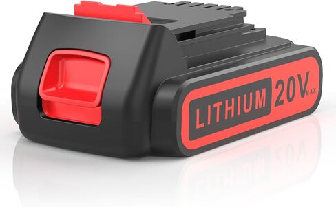 Djsanu 20 Volt 3500mAh Battery Compatible with Black & Decker 20V Battery LBXR20 LBXR2020 LBX4020, Compatible with Black and Decker 20V Cordless Power Tools and Charger in Saudi Arabia