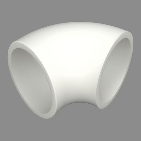 Air Supply Diverter 90 Degree Elbow Spout for SpacePak Unico Register Outlet in Kuwait