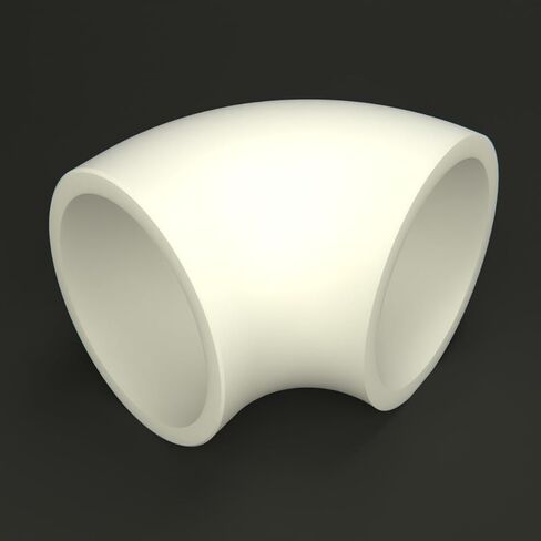 Air Supply Diverter 90 Degree Elbow Spout for SpacePak Unico Register Outlet in Kuwait