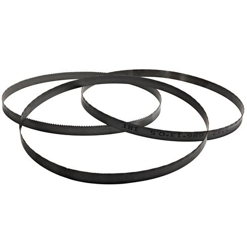 TASP 27" Bandsaw Blades Set (1/2" Wide, 8/12 TPI, 14/18 TPI, 18 TPI) for DeWalt DCS377, Milwaukee 48-39-0572 Portable Band Saw, Bi-Metal M42, Pack of 3 in Kuwait