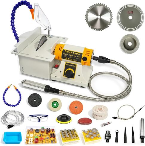 Jewelry Lapidary Saw Kit for Cutting Rocks & Stones Gemstone Lapidary Equipment for Crafts & DIY Rocks Wet Saw Machine for Grinding polishing Woodworking Carving in Kuwait