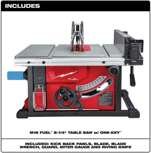 2736-20 for Milwaukee M18 8-1/4 Inch Table Saw - Tool Only | Length 22 in Width 22.5 in Height 12 in Weight 41.6 lbs in Kuwait