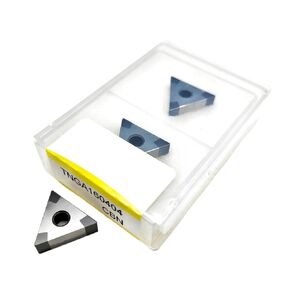 Indexable Lathe Carbide Insert 2PCS TNGA160404 CBN External Turning Tool Machining High Hardness Materials Such As Hard Steel and Cast Iron in Kuwait
