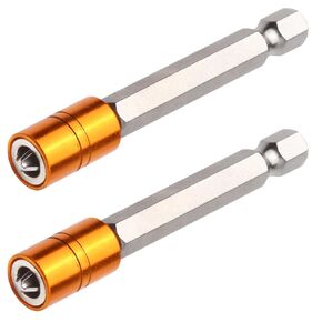 2-Pack Magnetic Screwdriver Bit Holders, PH2*65mm, S2 Alloy Steel, 1/4" Hex Shank Quick Change Drill Bit Extension for Screwdriver Bits, Nuts, Sockets, and Drill Adapters in Kuwait