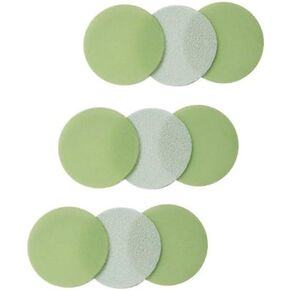 Super Buflex Flexible Dry 6 inch Sanding Discs, Green K-2000, No Holes, Hook & Loop, 193-1505, 25 Discs in Saudi Arabia