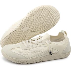 Women's Barefoot Wide Toe Box Shoes Minimalist Zero Drop Slip on Running Casual Sneakers Breathable Walking Lightweight Comfortable Gym Fitness Outdoor Footwear in Kuwait