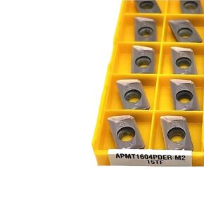 High Toughness Turning Blade Machine Accessories 10PCS APMT1604 M2 15TF Hard Alloy Milling Cutter External Turning Tool Lathe Parts in Kuwait