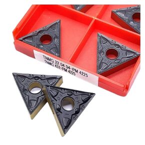 High Toughness Turning Blade Machine Accessories TNMG220404 PM 4225 TNMG220408 Hard Alloy for Turning Tools with Indexable End Mills | TNMG220408 PM 4225 in Kuwait