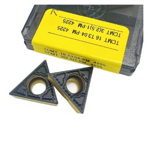 Indexable Lathe Carbide Insert 10PCS TCMT16T304-PM 4225 Hard Alloy External Turning Tool High Hardness Blade Cutting Tools Milling in Kuwait