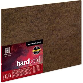 Ampersand Art Supply Hardboard Wood Painting Panel: Museum Series Hardbord, 16" x 20", 3/4 Inch Depth in Saudi Arabia
