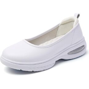 Women's Air Cushion Nurse Shoes Slip-On Comfortable Work Shoes Breathable Non-Slip Platform Wedge Shoes Casual Daily Walking in Kuwait