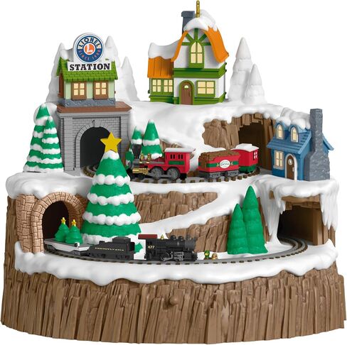 Hallmark Keepsake Christmas Ornament 2023, Lionel Trains Black 1361 Pennsylvania K4 Steam Locomotive Metal, Train Gifts in Saudi Arabia