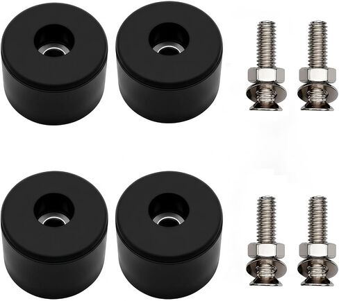 Thaekuns 4PCS 192310GS Anti Vibration Foot Pads with Screws – Rubber Isolator Bumpers for Air Compressors, Generators, Pressure Washers, Speakers & Furniture – Noise Reduction, Non-Slip Design in Kuwait