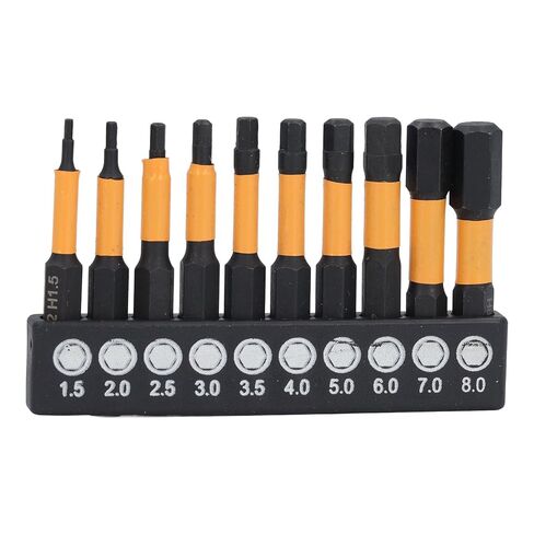 20Pcs Hex Bit Set, Magnetic S2 Steel Durable, Drill Bit Set, 1/4in Shank with Storage Case, for DIY Projects, Automotive Repair, Woodworking Tasks, Mechanics, Metal Fabrication, Ho in Kuwait