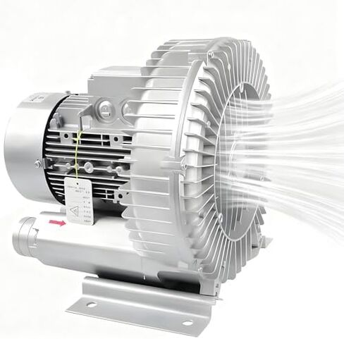 High-Pressure Regenerative Vortex Blower,Regenerative Blower Industrial Vacuum Pump Vortex Blower Air Pump for Blowing or Suction，（370w） in Kuwait