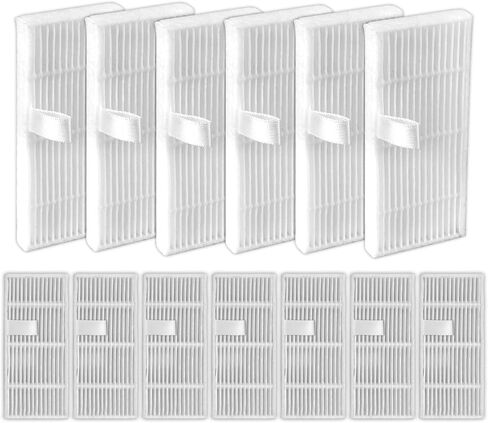 (13 Pack) C20 Omni Replacement HEPA Filters Compatible With Eufy C20 Omni C10 Robotic Vacuum Cleaner, Replacement Parts Filters,Filter 13 Pieces in Kuwait