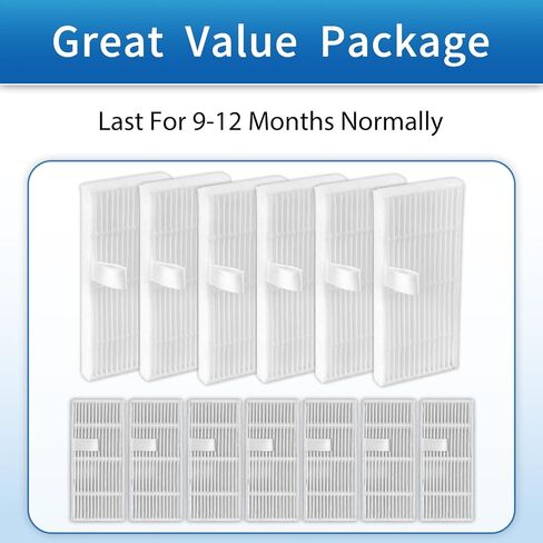 (13 Pack) C20 Omni Replacement HEPA Filters Compatible With Eufy C20 Omni C10 Robotic Vacuum Cleaner, Replacement Parts Filters,Filter 13 Pieces in Kuwait