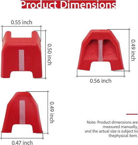 42-38-0017 Nose Cushion (24-Pack) for Brad Nailers, Finish Nailers. ﻿ | Rubber Tips Protect Work Surfaces from Dents and Scratches in Kuwait
