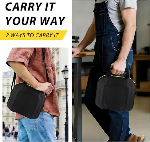 Hard Case Compatible with DEWALT DCC020IB 20V Max Tire Inflator - Portable Air Pump Storage Carrying Bag with Shoulder Strap (Box Only) in Kuwait