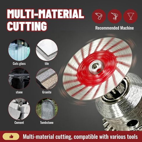 Diamond Saw Blades Set 1.57 Stone Cutting for Angle Mini Grinder Precision Made Easy Multi-Purpose Tile Granite 40mm Ring 5PCS Professional Multifunctional Metal Hot-Pressed Sintering in Kuwait