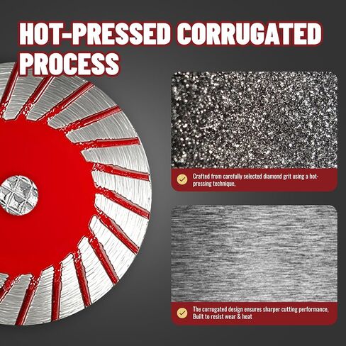 Diamond Saw Blades Set 1.57 Stone Cutting for Angle Mini Grinder Precision Made Easy Multi-Purpose Tile Granite 40mm Ring 5PCS Professional Multifunctional Metal Hot-Pressed Sintering in Kuwait