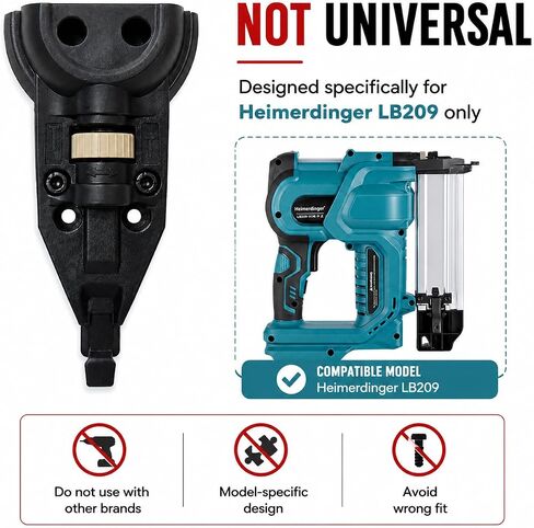 Replacement Contact Safety Tip Compatible with Heimerdinger LB209 Brad Nailer, Nail Gun Trigger Safety Mechanism Accessory in Kuwait
