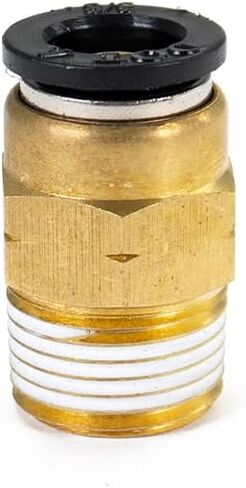3/8" Male NPT to 3/8" PTC Brass Air Line Push to Connect Pneumatic Fitting in Kuwait