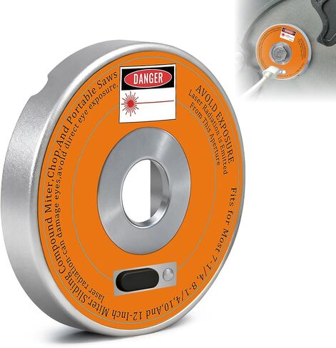 Rechargeable Miter Saw Laser Guide, Type-C Fast-Charging | Metal Laser Guide Wheel, High-Precision Red Laser Line,for 7-1/4", 8", 10", 12" Miter & Portable Saws, 5/8" Threaded Arbor in Kuwait