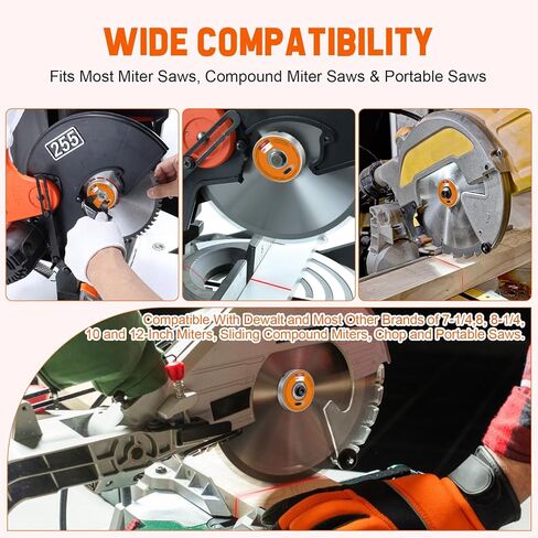Rechargeable Miter Saw Laser Guide, Type-C Fast-Charging | Metal Laser Guide Wheel, High-Precision Red Laser Line,for 7-1/4", 8", 10", 12" Miter & Portable Saws, 5/8" Threaded Arbor in Kuwait