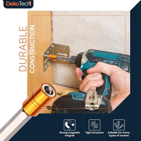 2-Pack Magnetic Screwdriver Bit Holders, PH2*65mm, S2 Alloy Steel, 1/4" Hex Shank Quick Change Drill Bit Extension for Screwdriver Bits, Nuts, Sockets, and Drill Adapters in Kuwait