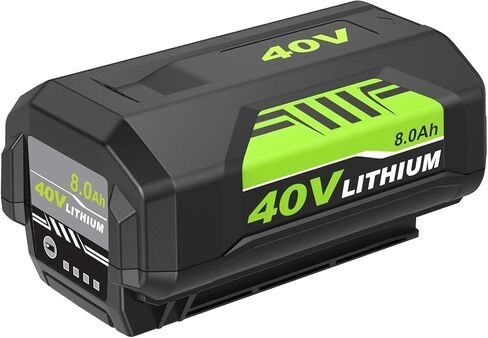 2X OP4026 8.0Ah Replacement for Ryobi 40V Battery (Green) | Compatible with Ryobi Battery 40V OP4050A OP40601 OP4026A OP4040 OP4030 OP4050 OP4015 OP40261 OP4020 in Kuwait