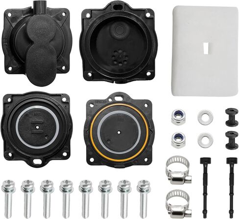 Air Pump Rebuild Complete Kit, Including the Filter and Safety Screw, Replacement for Hiblow Models HP-80 HP-60 in Kuwait