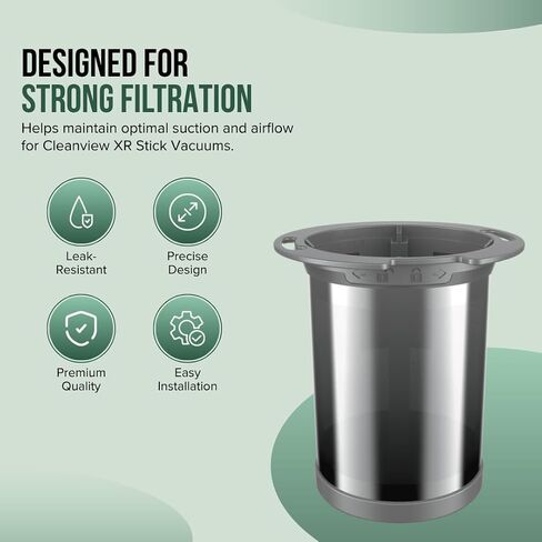 Replacement Filter Cup Mesh Screen for Bissell Cleanview XR Stick Vacuums - Fits Models # 3789U, 3789, 3789X, 3797V, 3797, 3797W in Kuwait