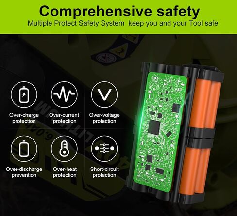40V Lithium-Ion 6.0Ah Battery and Charger Replacement for Ryobi 40V Battery and Charger in Saudi Arabia