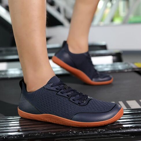 Versatile Minimalist Athletic Shoes for Men Women - Lightweight Solid Color Sports Sneakers for Outdoor Running Fitness and Hiking - Comfortable Breathable Design in Kuwait
