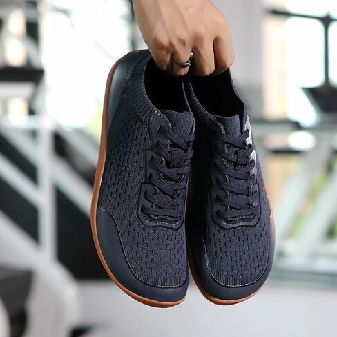 Versatile Minimalist Athletic Shoes for Men Women - Lightweight Solid Color Sports Sneakers for Outdoor Running Fitness and Hiking - Comfortable Breathable Design in Kuwait