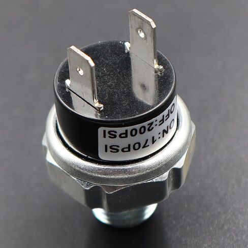 170-200PSI Pressure Switch Compatible with Ridgid OF45200SS | 4.5 Gal Air Compressor 290013102 in Kuwait