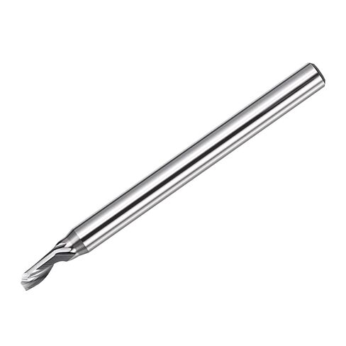 Carbide Upcut Spiral Router Bit, 1/8" Shank CNC Router Bits 1/8" x 15/32" (Cutting Dia x Length) Single Flute End Mill Cutter for Aluminum, Plastic, Wood, MDF in Kuwait