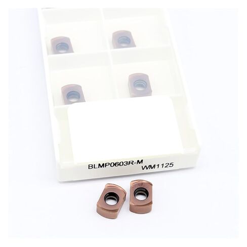 Indexable Lathe Carbide Insert 10PCS BLMP0603R-M WM1125 Hard Alloy Turning Tools Metal Lathe Blade Milling Cutter in Kuwait