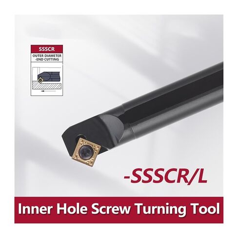 Indexable Lathe Carbide Insert 1PCS S16Q-SSSCR09 Screw Type Internal Turning Tool Lathe Bar Cutting Cutter in Saudi Arabia