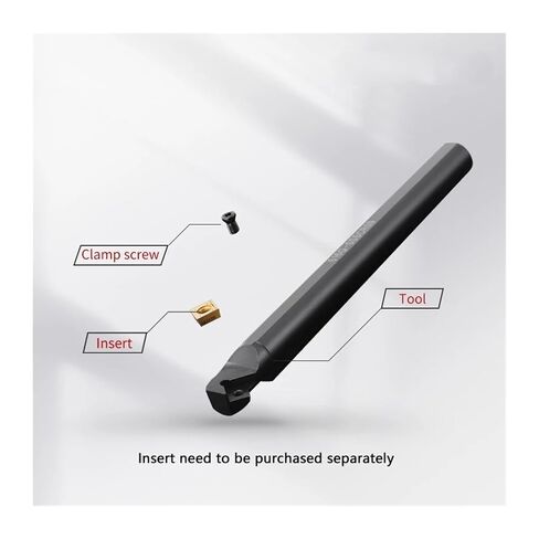 Indexable Lathe Carbide Insert 1PCS S16Q-SSSCR09 Screw Type Internal Turning Tool Lathe Bar Cutting Cutter in Saudi Arabia