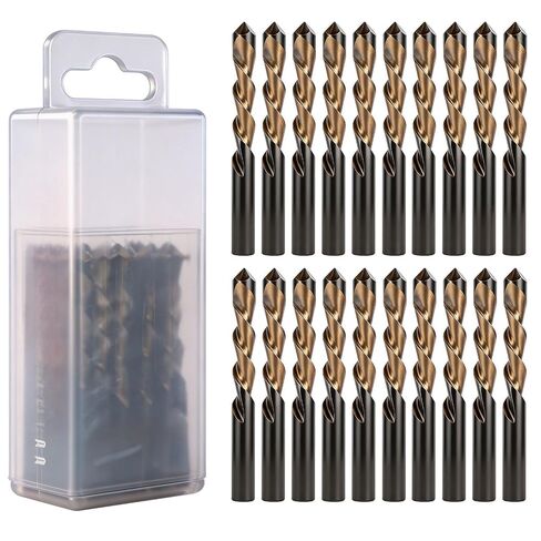 20 PCS 1/4" Drywall Router Bits,Drywall Cutting Bits with Guide Point for Spiral Saw,M2 High Speed Steel Drywall Cutout Bits for Outlet Holes,Window Openings,Engraving & Patterns on Drywall in Kuwait