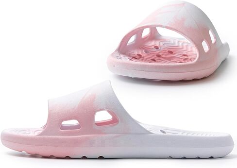 Solid House Slippers with Arch Support Quick Drying Shower Shoes Lightweight Beach Sandals with Drain Holes Indoor Outdoor Shoe in Kuwait