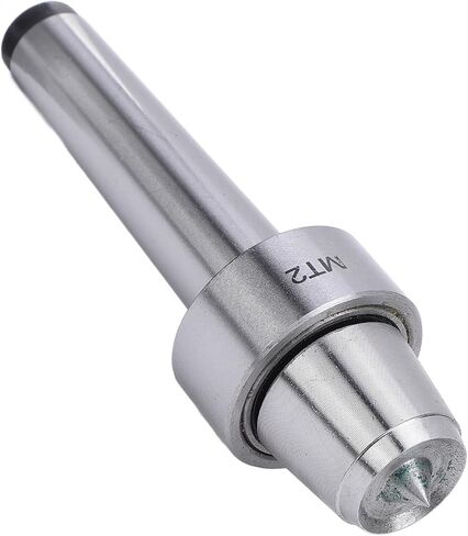 Generic MT2 Live Center Cup and Point, Stainless Steel Lathe Live Center with Ball Bearing for Woodworking Metalworking, Stable and Silent Running in Kuwait