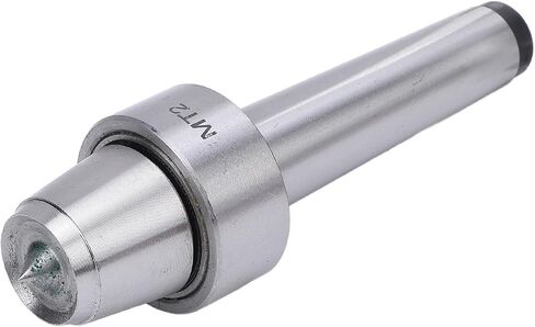 Generic MT2 Live Center Cup and Point, Stainless Steel Lathe Live Center with Ball Bearing for Woodworking Metalworking, Stable and Silent Running in Kuwait