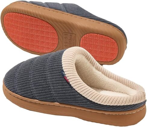 Women’s Fuzzy Memory Foam Slippers Cute Winter Warm Plush House Shoes Non-Slip Sole Indoor Outdoor Cozy Bedroom Lounge Slippers in Kuwait